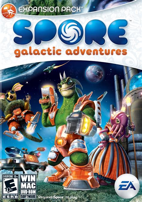 sporetm galactic adventures|spore galactic adventures pack.